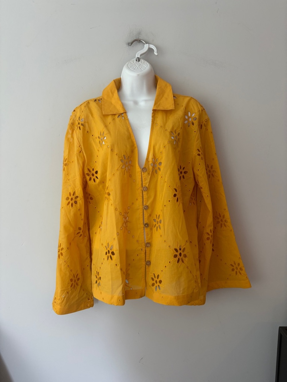 Matthew Williamson x Free People Mesquida Broderie Anglais Boho Top - Picture 11 of 15